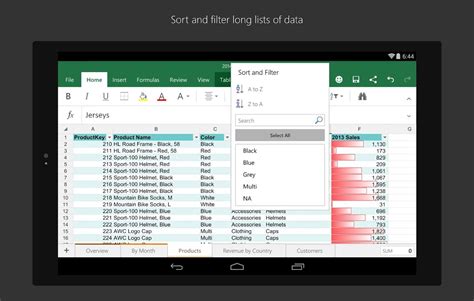 are there any phone apps similar to microsoft excel